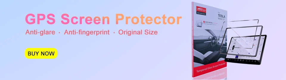 For Tesla Model 3 Y Highland Screen Protector Silicone Frame Display Edge Body Cover Central Control Accessories 2024 2023 2022