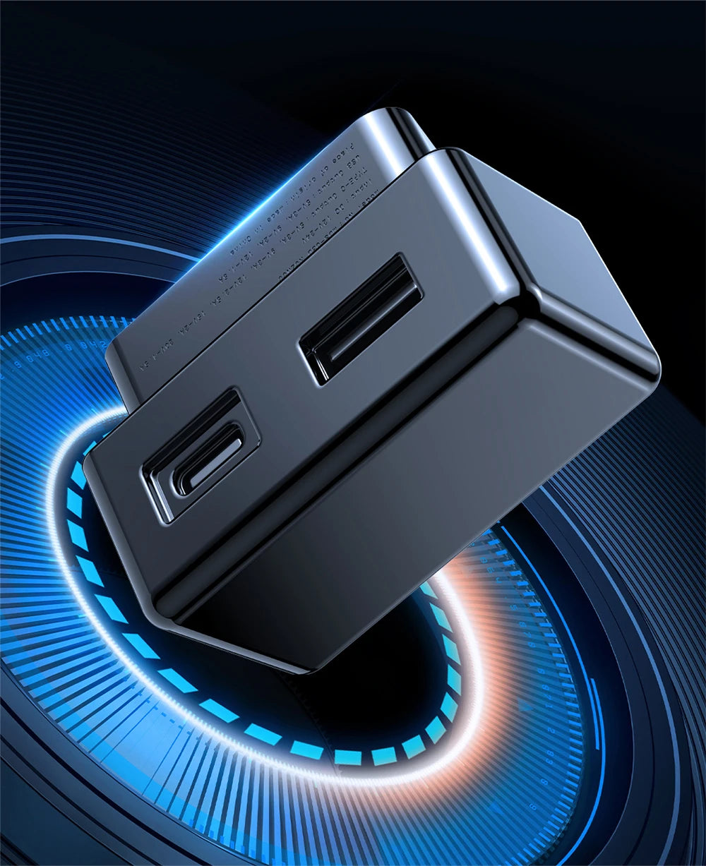 YZ For Tesla Model 3 Y Highland Juniper Model X S OBD Adapter Charging For Tesla Car obd2 Splitter Charger Adapters Accessories