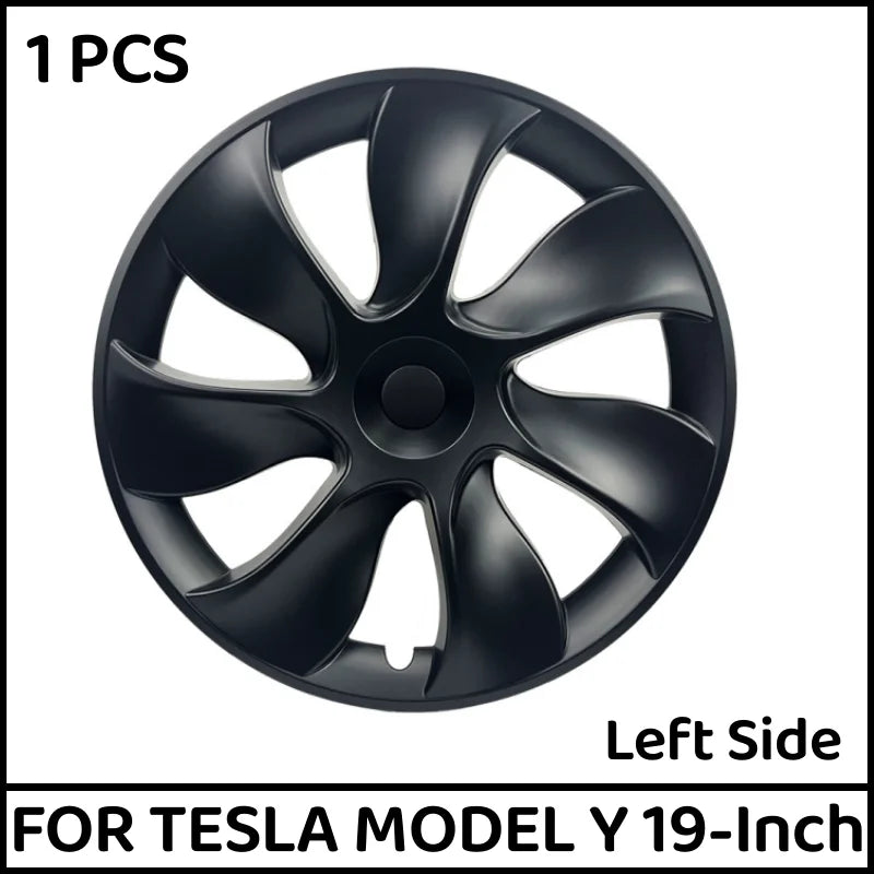 1PC/4PCS 19Inch Wheel Caps Replacement Hub Cap Performance Automobile Wheel Full Rim Cover For Tesla Model Y 2024 Accessories