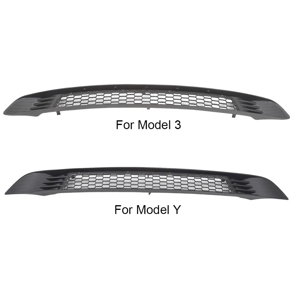 For Tesla Model 3/Y Car Lower Bumper Anti Insect Net Radiator Protective Mesh Grill Panel Upgraded Anti-insect Front Mesh Grille