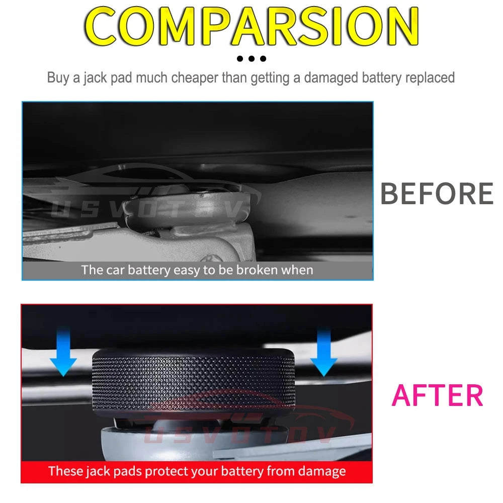 For Tesla Rubber Jack Lift Pad Point Adapter For Tesla Model 3 Model Y Model S Model X
