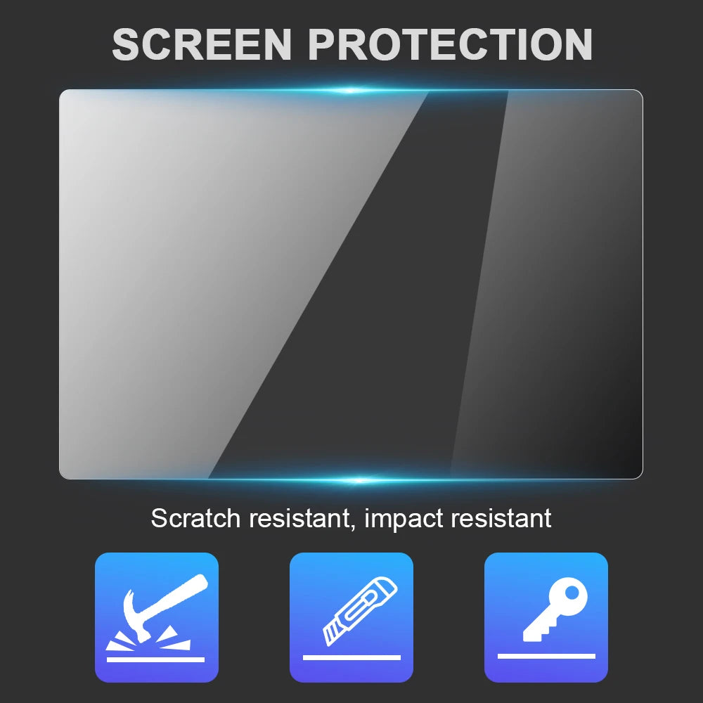 HD Matte Tempered Glass Screen Protector For Tesla Model 3 Y Accessories 2024 2023 2022 Center Display Film Anti-glare