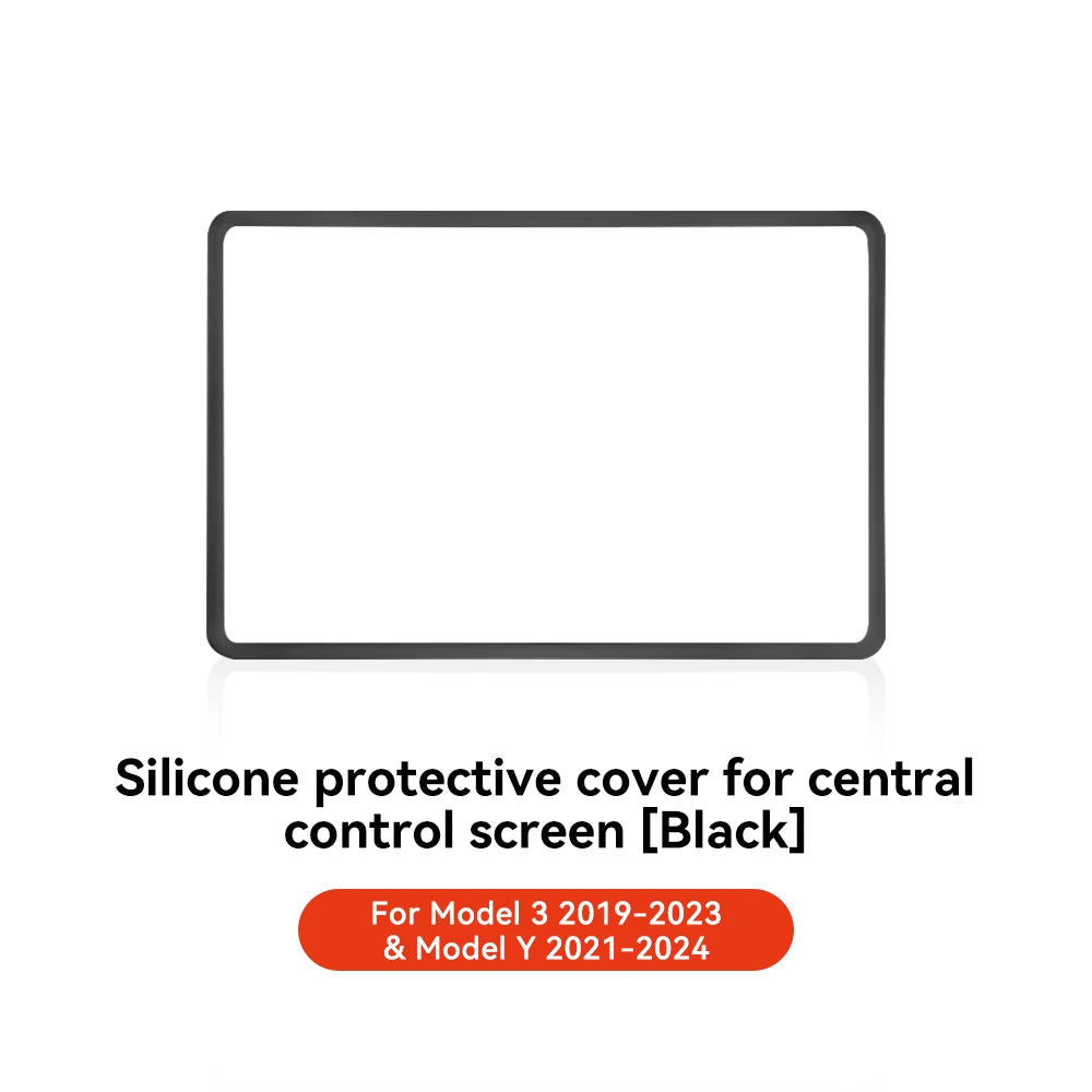 YZ For Tesla Model 3 Y Highland Juniper 2021-2025 Silicone Protective Trim Cover Central Control Navigation Screen Protector