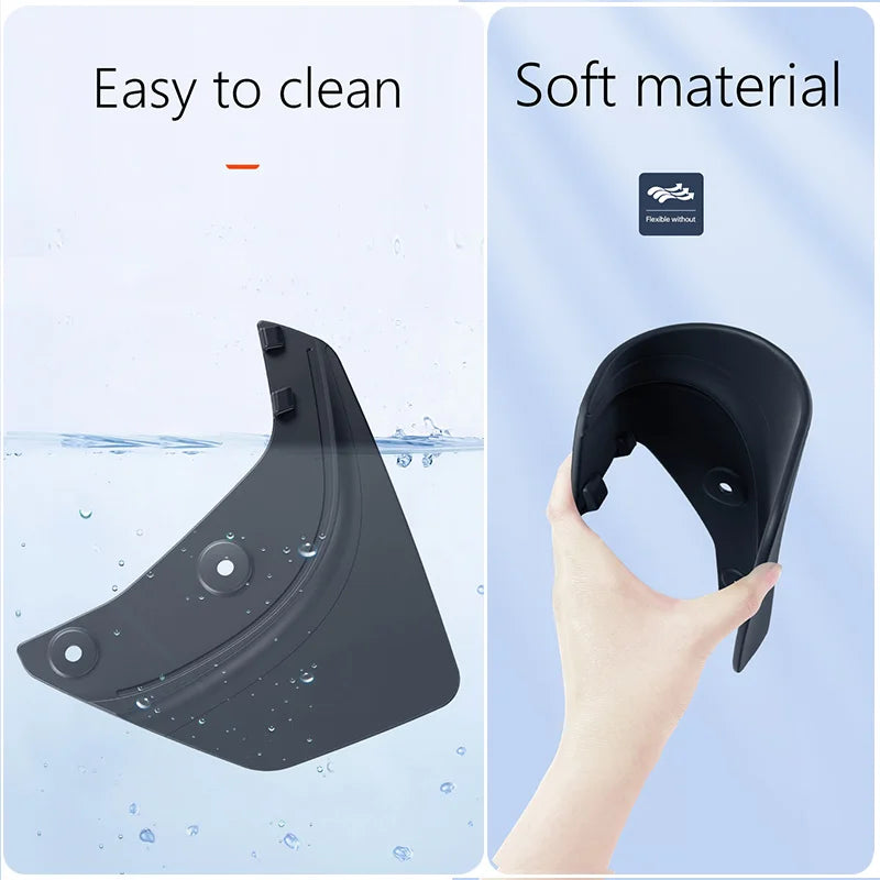 Mudguards for Tesla Model Y 2021-2024 Accessories TPE Mud Flaps Front Rear Wheel Fender Mudflaps for Tesla Model Y 2024 Mudguard
