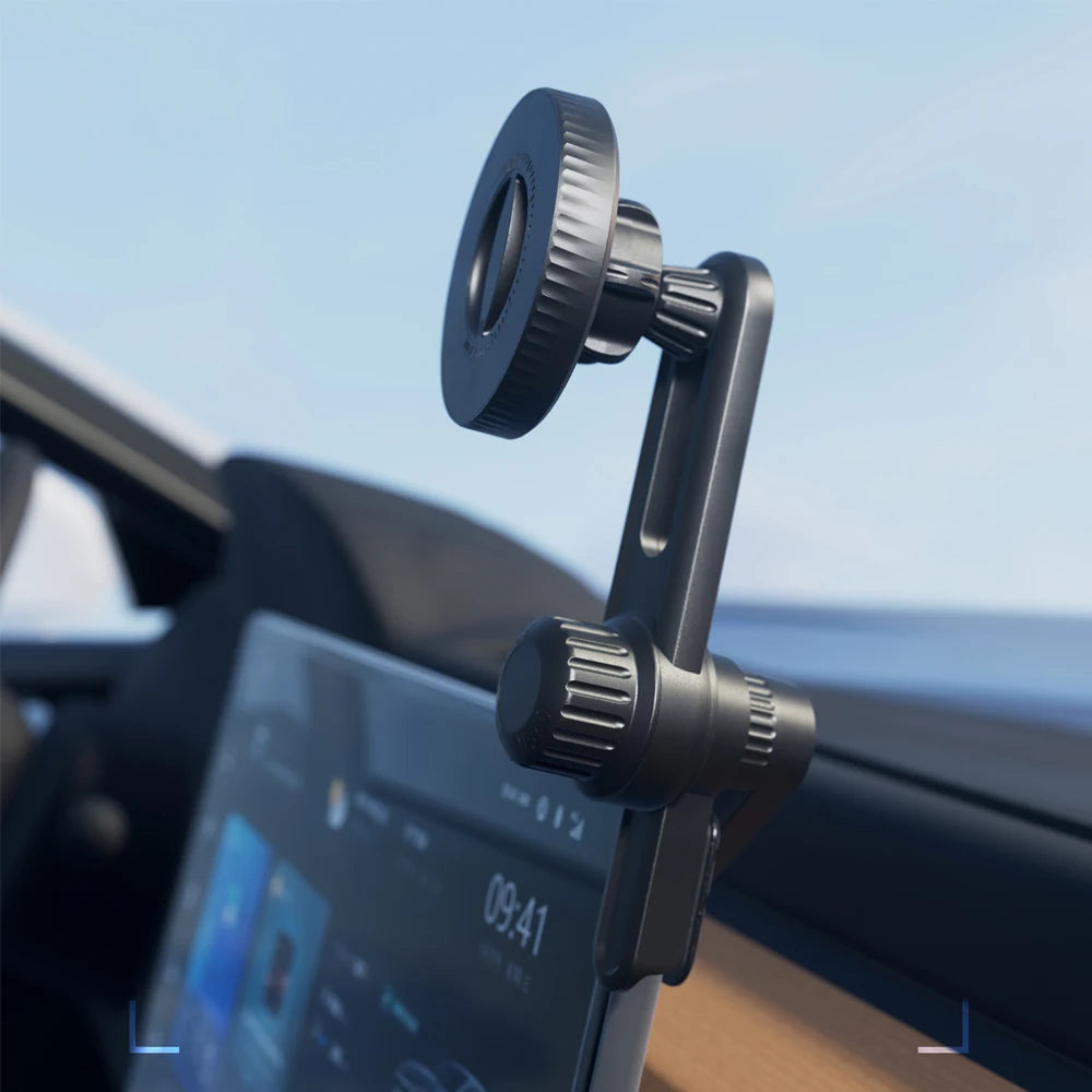 Universal Magnetic Phone Holder For Car Display Screen 360 Degree Rotation Car Mount for iPhone 15 14 MagSafe Tesla Accessories