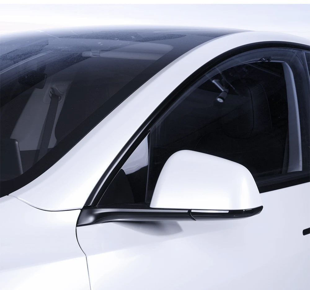 YZ Car Rearview Mirror Protector for Tesla Model 3 Y Highland Juniper 2021-2025 Mirror Protector Vehicle Anti-collision Strip