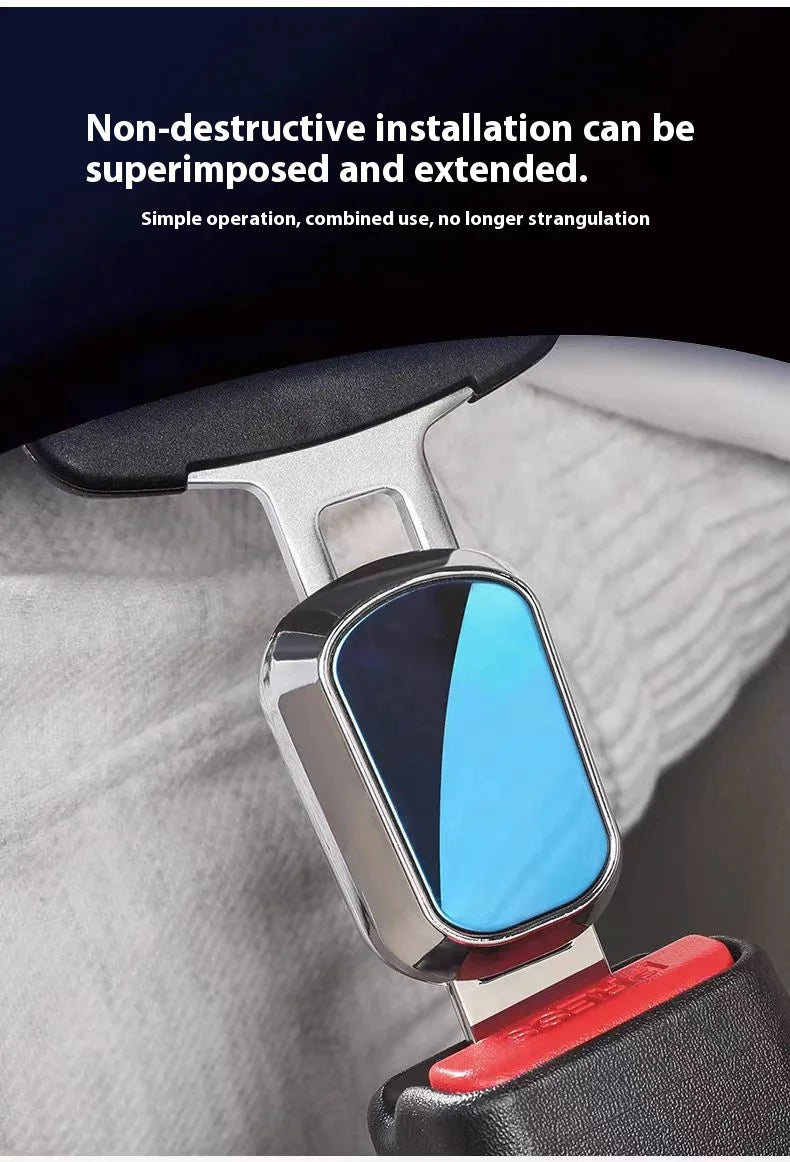 Be common Car Seat Belt Clip Buckle One Button To Release Insert Socket Extender For Tesla Porsche Mercedes Benz BMW Audi Honda