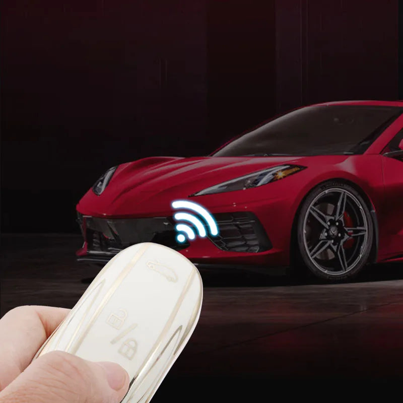 Soft TPU Car Smart Key Case Cover For Tesla Model 3 S X Y Auto Remote Shell Fob Holder Protector Keychain Accessories