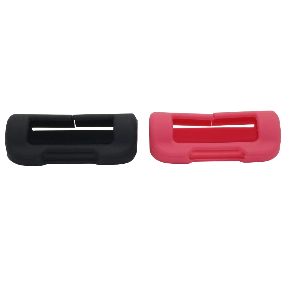 For Tesla Model 3/Y Safety Belt Protective Silicone Cover Tesla Interior Accessories Automobile Protective Sleeve Seat Belt Clip