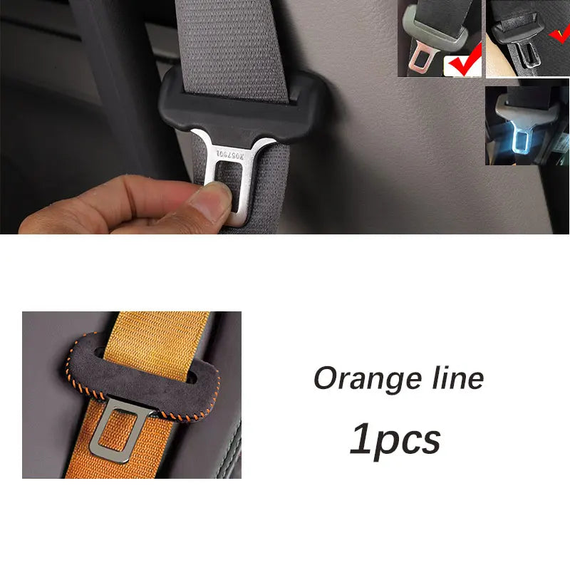 For volvo Audi Kia Skoda BMW Mercedes-Benz Tesla Volkswagen Honda Hyundai Ford Car Seat Belt Buckle Protector cover accessories
