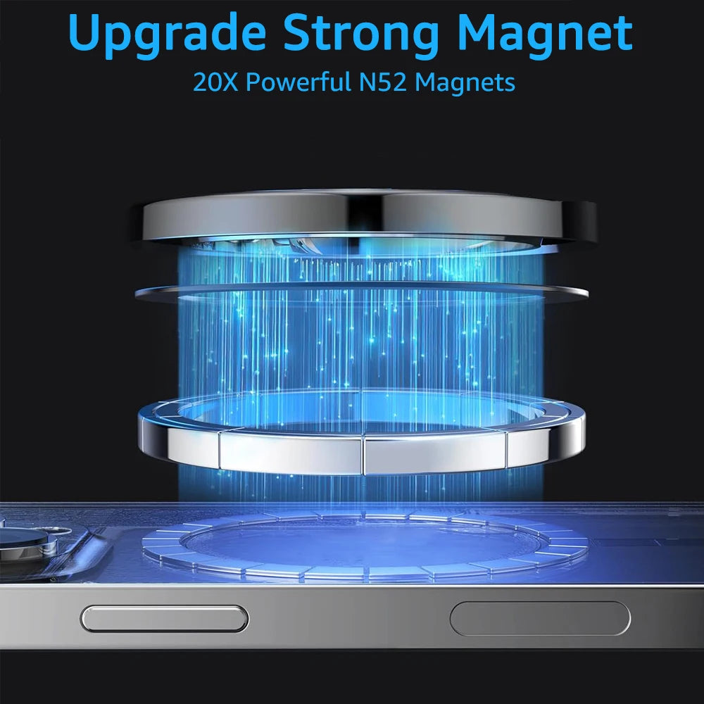 iBudim Magnetic Phone Holder for Tesla Car Display Screen Side 360 Degree Rotation Magnet Car Mount for iPhone 15 ProMax MagSafe