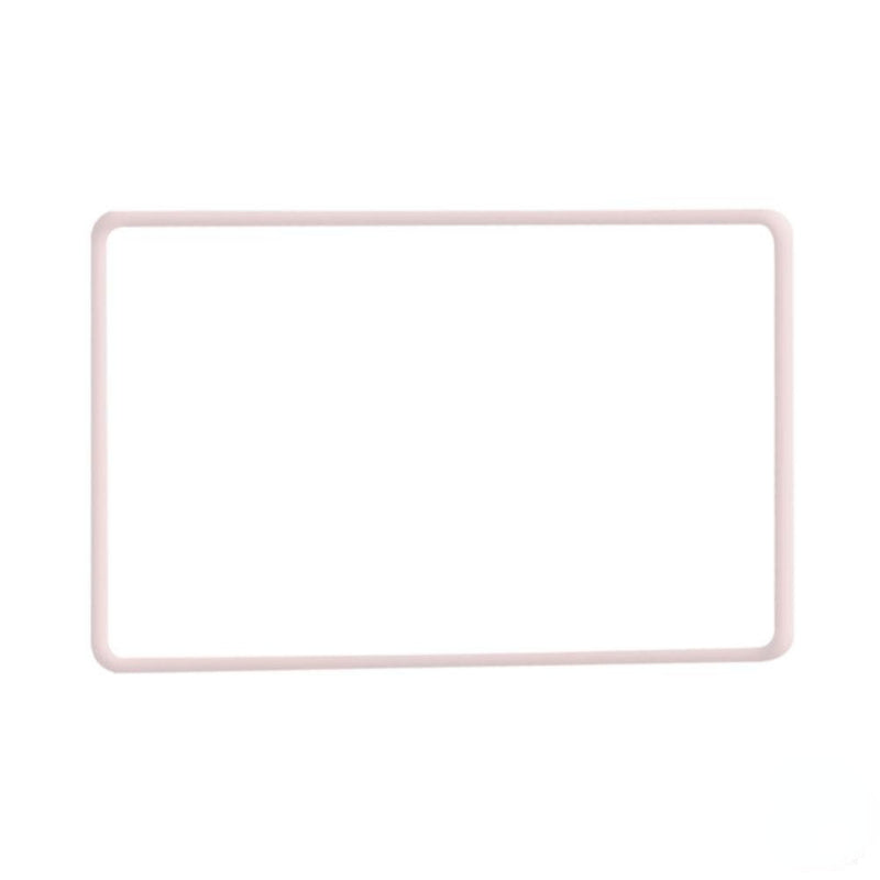 For Tesla Model 3 Y Silicone Protective Frame Edge Cover Central Control Car Accessories Navigation Screen Protector Pink White