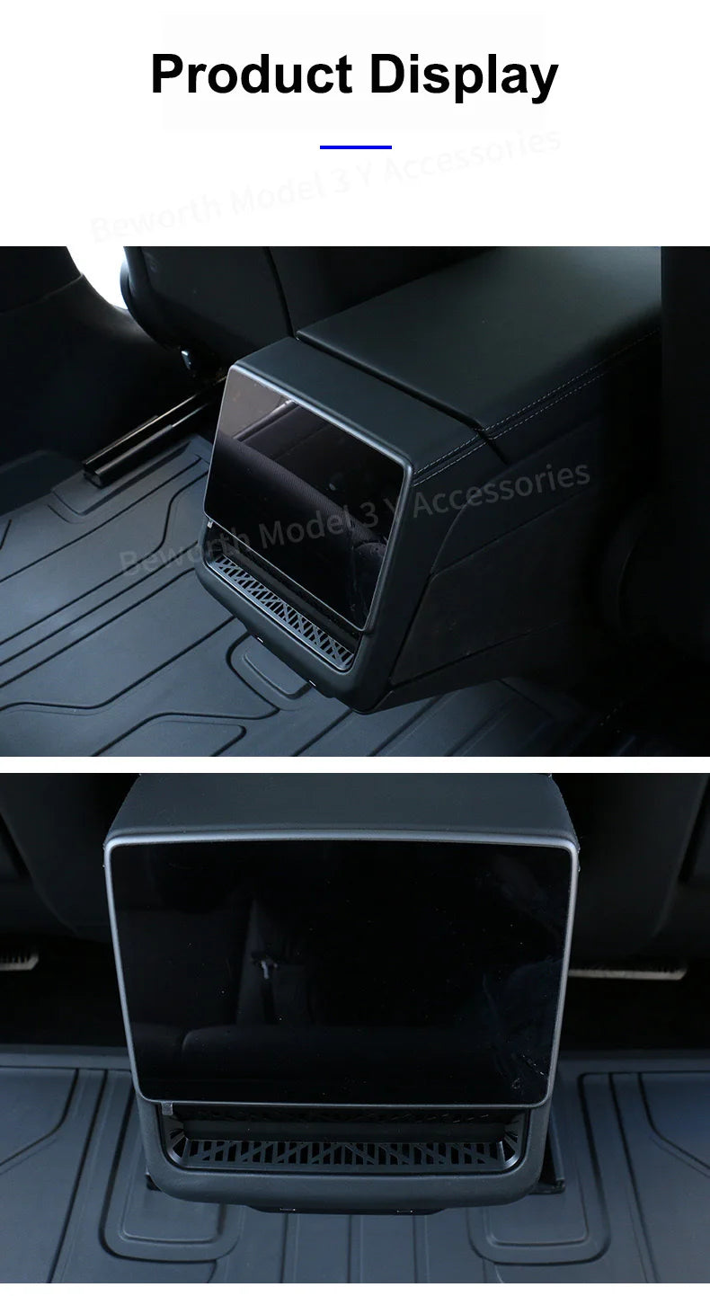 for Tesla Model Y Juniper 2025 Model 3 Highland 2024 Rear Air Outlet Cover Conditioning Vent Protective Anti Blocking MY LAUNCH