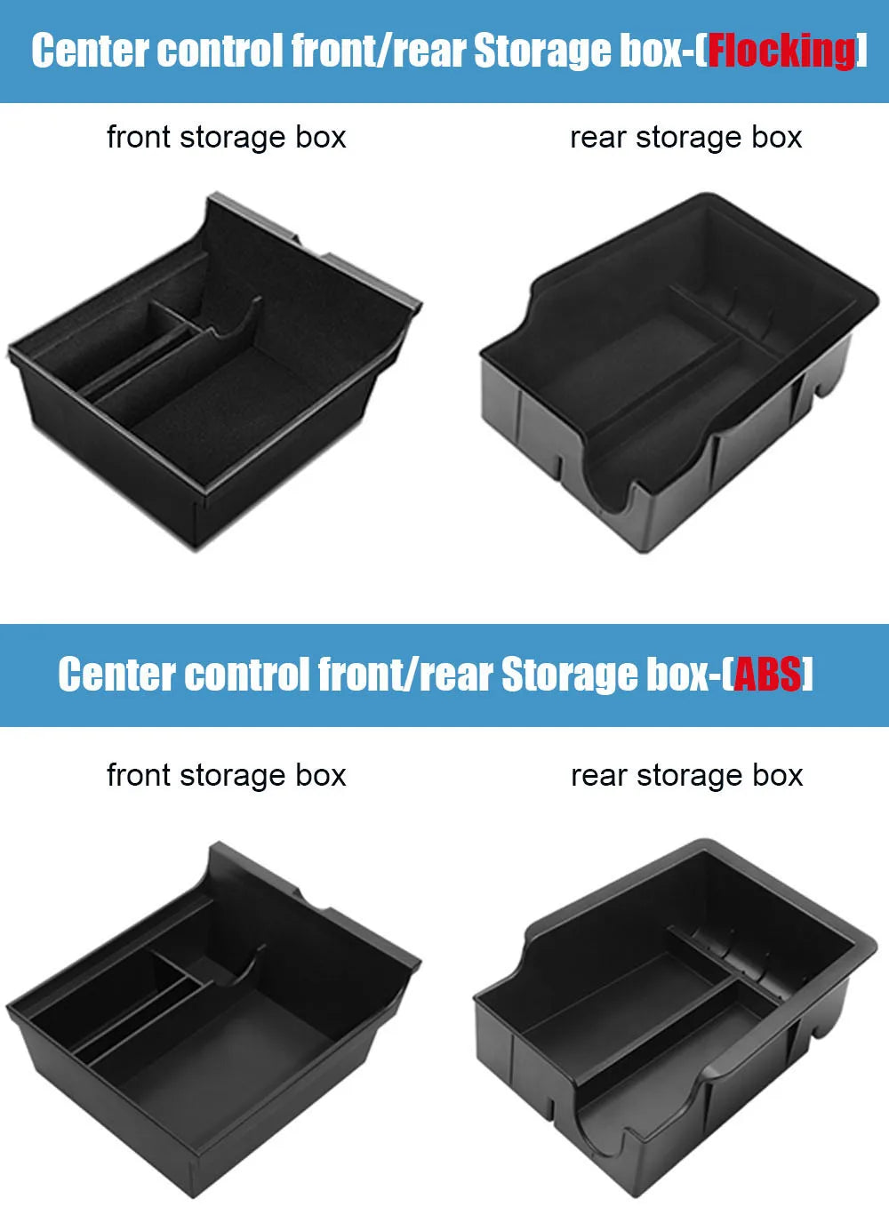 For Tesla Model 3 Highland 2025 Model Y 2021-2025 Center Armrest Hidden Storage Box Cup Holder Console Organizer Box Accessories