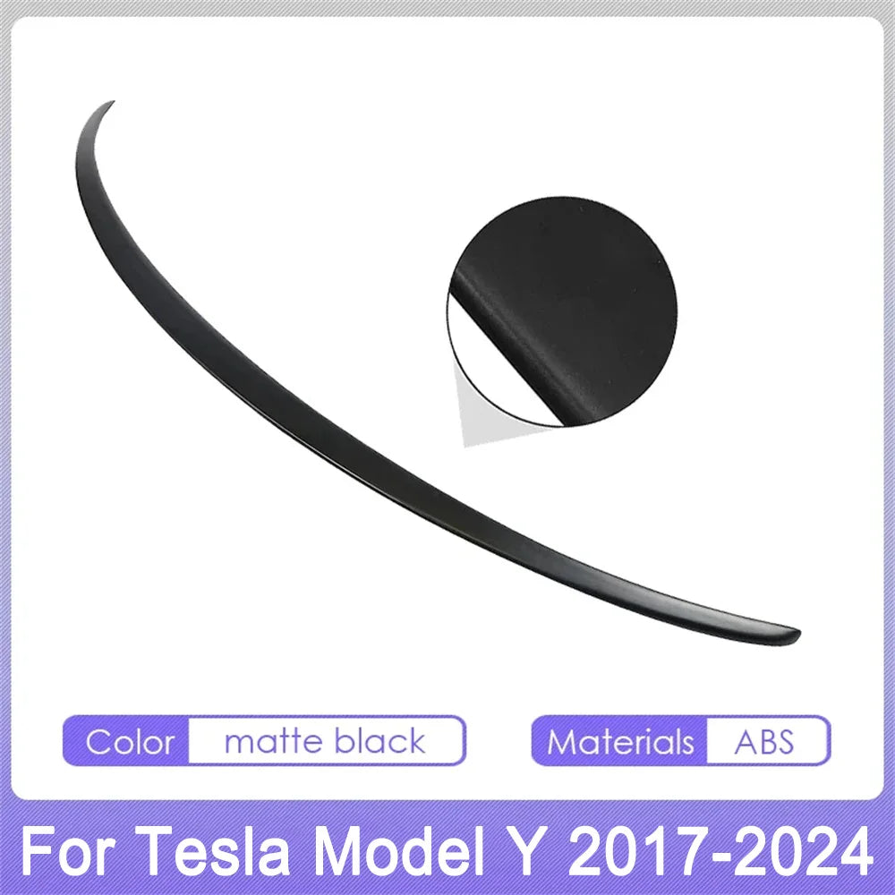 ModelY Juniper 2025 Spoiler Model3 Highland 2024 Accessories Rear Spoilers Wings for Tesla 3/Y 2017-2023 Auto Exterior Parts HOT