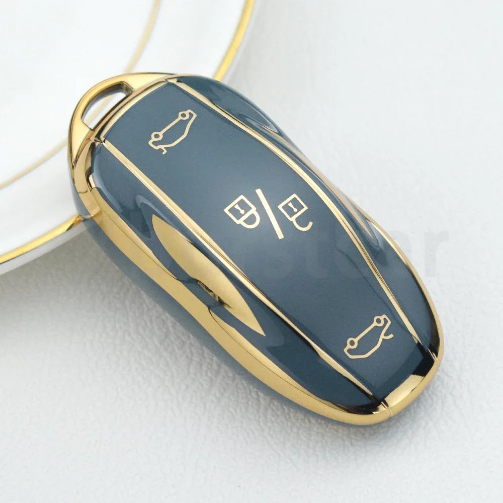TPU Car Smart Key Case Cover for Tesla Model 3 Y S Y Auto Remote Shell Fob Holder Keyless Protector Accessories
