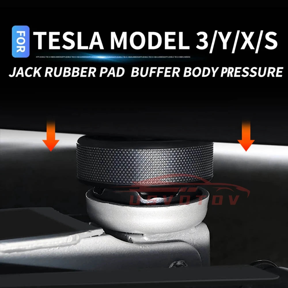 For Tesla Rubber Jack Lift Pad Point Adapter For Tesla Model 3 Model Y Model S Model X