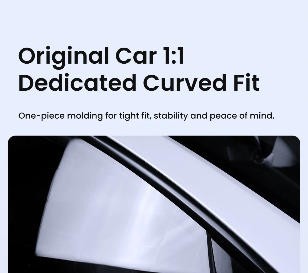 YZ Car Rearview Mirror Protector for Tesla Model 3 Y Highland Juniper 2021-2025 Mirror Protector Vehicle Anti-collision Strip