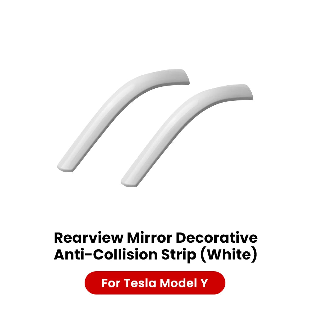 YZ Car Rearview Mirror Protector for Tesla Model 3 Y Highland Juniper 2021-2025 Mirror Protector Vehicle Anti-collision Strip