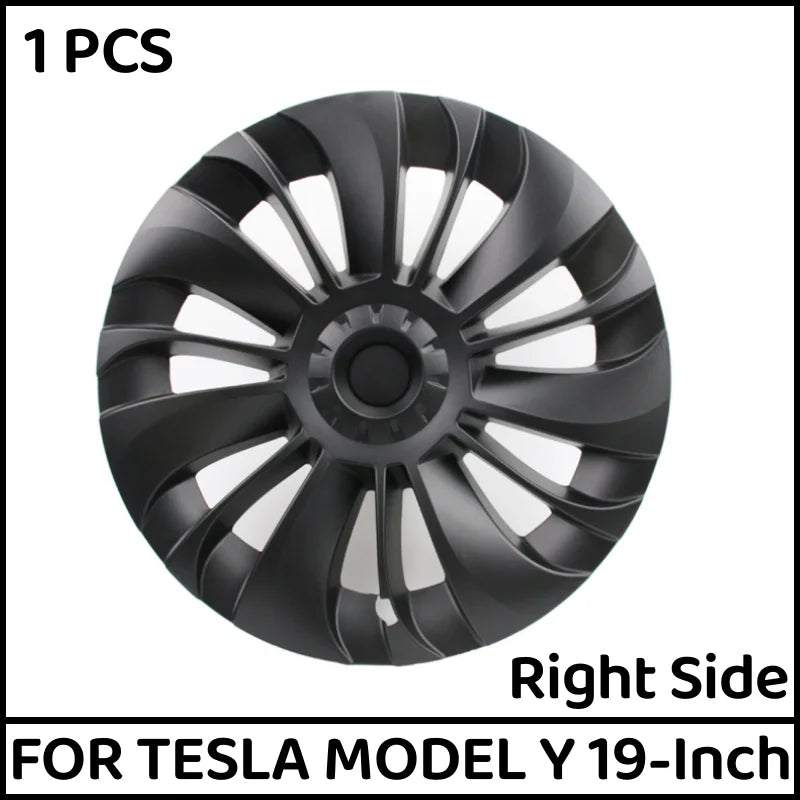 1PC/4PCS 19Inch Wheel Caps Replacement Hub Cap Performance Automobile Wheel Full Rim Cover For Tesla Model Y 2024 Accessories