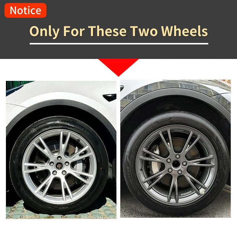 4PCS Design for TESLA Model Y 2020-2024 Vehicle Full Coverage Storm Wheel Cover Cap 19 Inches Wheel Hubcap Automobile Accessorie