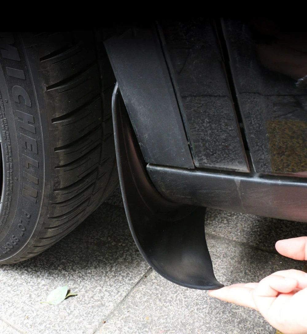 Soft Mud Flaps For Tesla Model 3 Y Juniper 2025 2024 Accessories TPE Mudguards Fender Anti-Snow Anti-Sand Guard Protector Cover