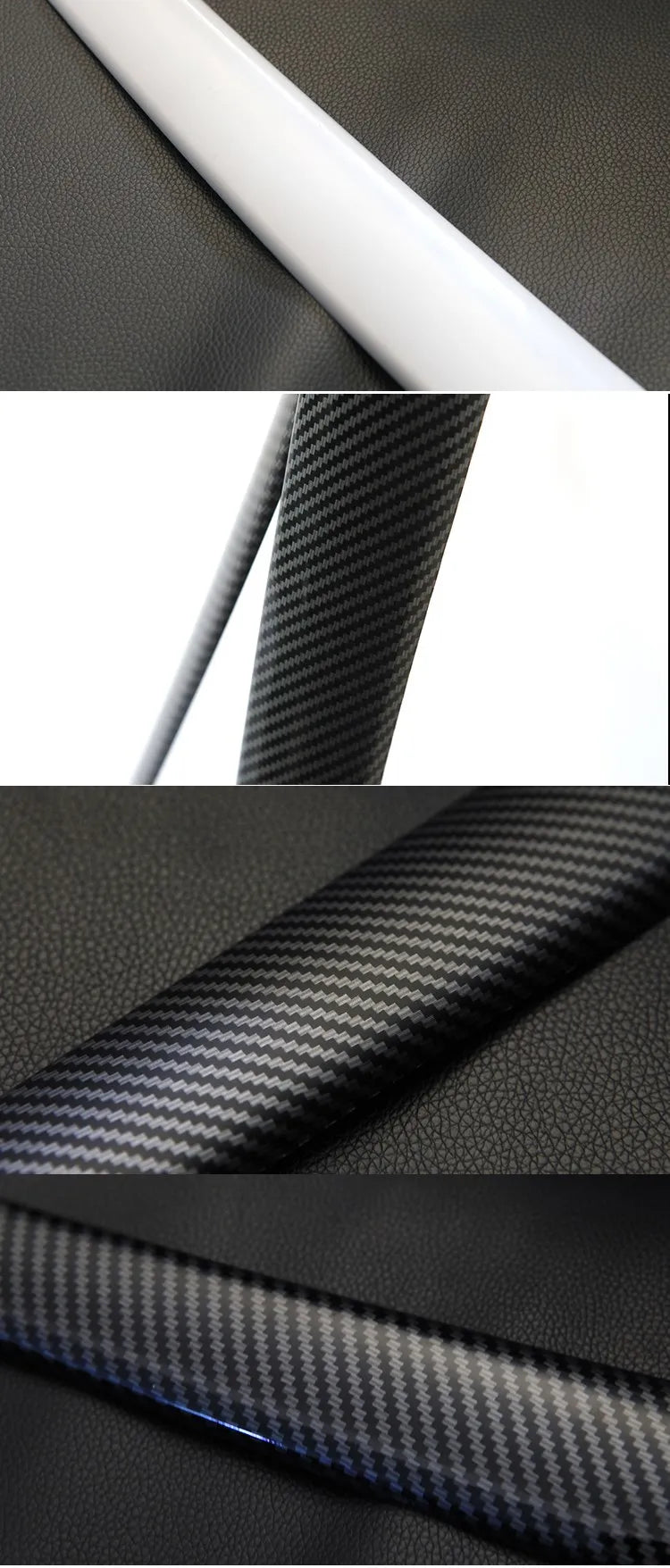 Heenvn For Tesla Model 3 2023 Carbon Fiber ABS Car Center Console Panel Trim Model Y 2022 Accessories Tesla Model 3 Dashboard