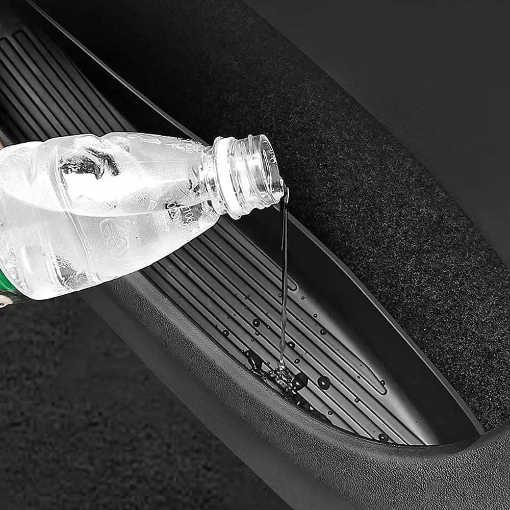 Door Side Storage Box Front Rear Door Handle Armrest Tray Organizer for Tesla Model Y Juniper 2020 - 2025 Model 3 Highland