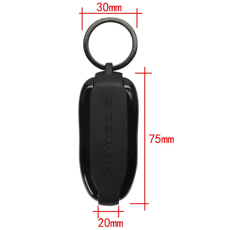 Key Fob Cover for Tesla Model S, Silicone Car Key Cover Shell Protector Case Holder for Tesla S Accessories (Model S)