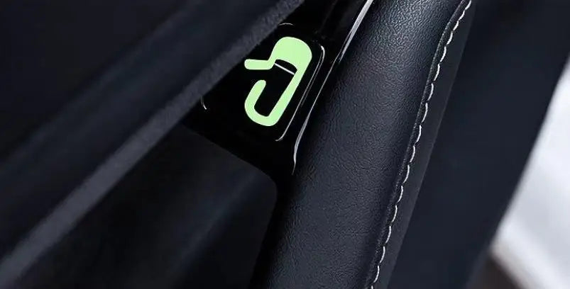 8pcs Luminous Car Open Door Button Stickers For Tesla Model 3 2022 Reminder Door Open Sticker Armrest Window Lift Button Switch