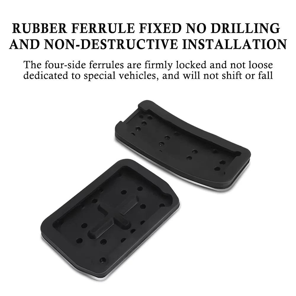 YZ For Tesla Model 3 Model Y Highland 2017 to 2025 Foot Pedal Fuel Brake Pedal Rest Pedal Pads For Tesla Car Accessories