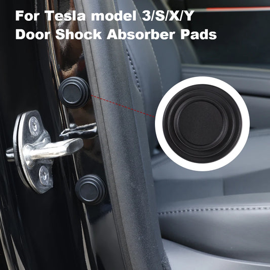 For Tesla Door Shock Absorber Door Silicone Shock Absorption For Tesla Model 3 Model Y Mode X Mode S Car Accessorices