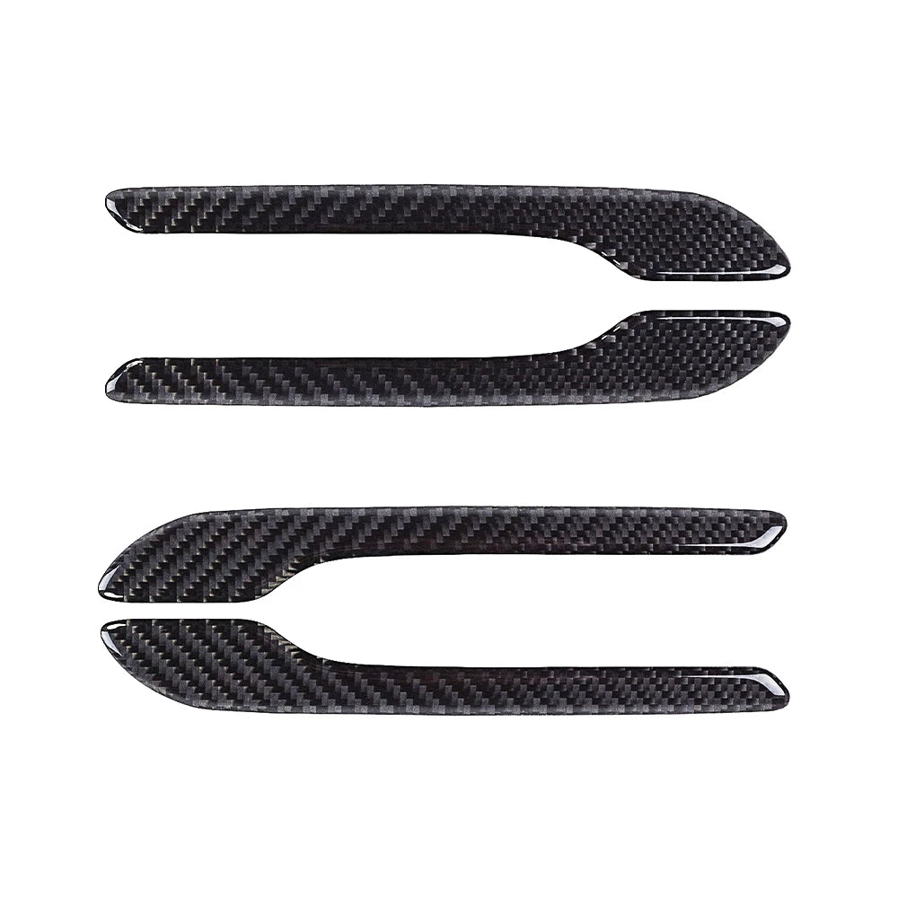 Carbon fibre 4Pcs Car Door Handle For Tesla Model 3 17-22 For Tesla Model Y 22-23 For Tesla Model S 16-20 For Tesla Model X17-19
