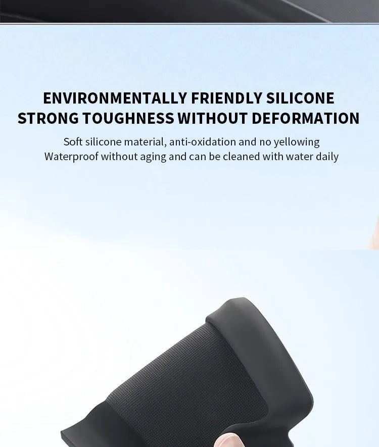 For Tesla Model 3 HIghland Armrest Glasses Storage Box For 2024 Tesla Model 3 Silicone Phone Storage Pocket