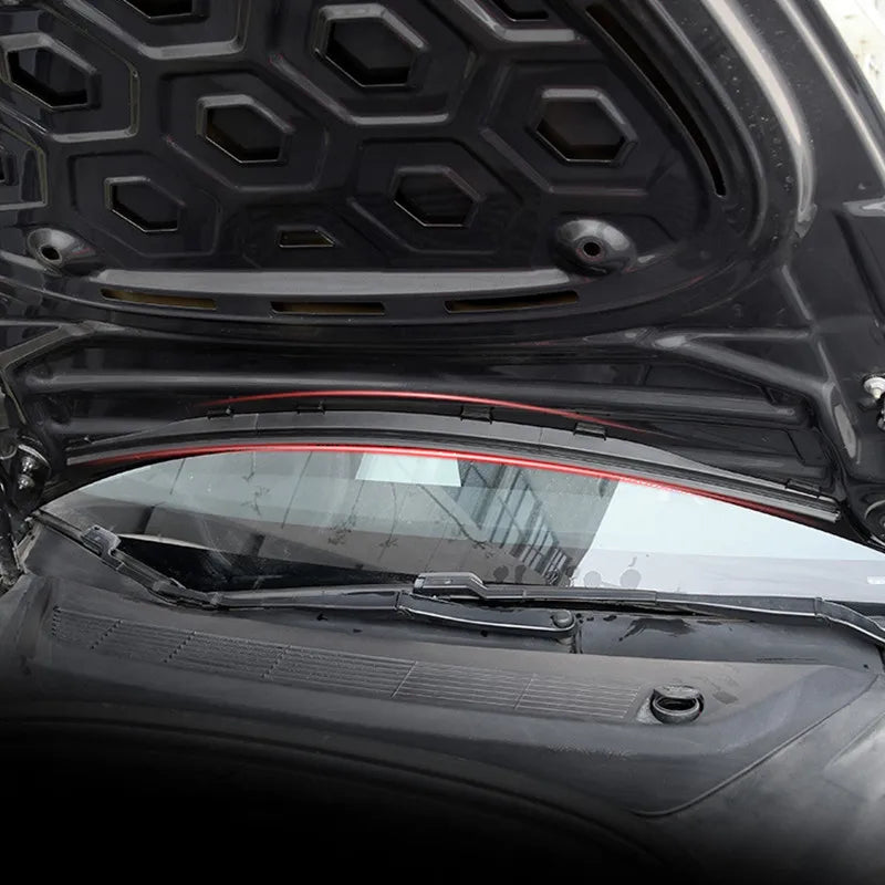 Front Waterproof Chassis Cover Water Strip For 18-24 Tesla Model 3 Y Air inlet protective cover modification accessories