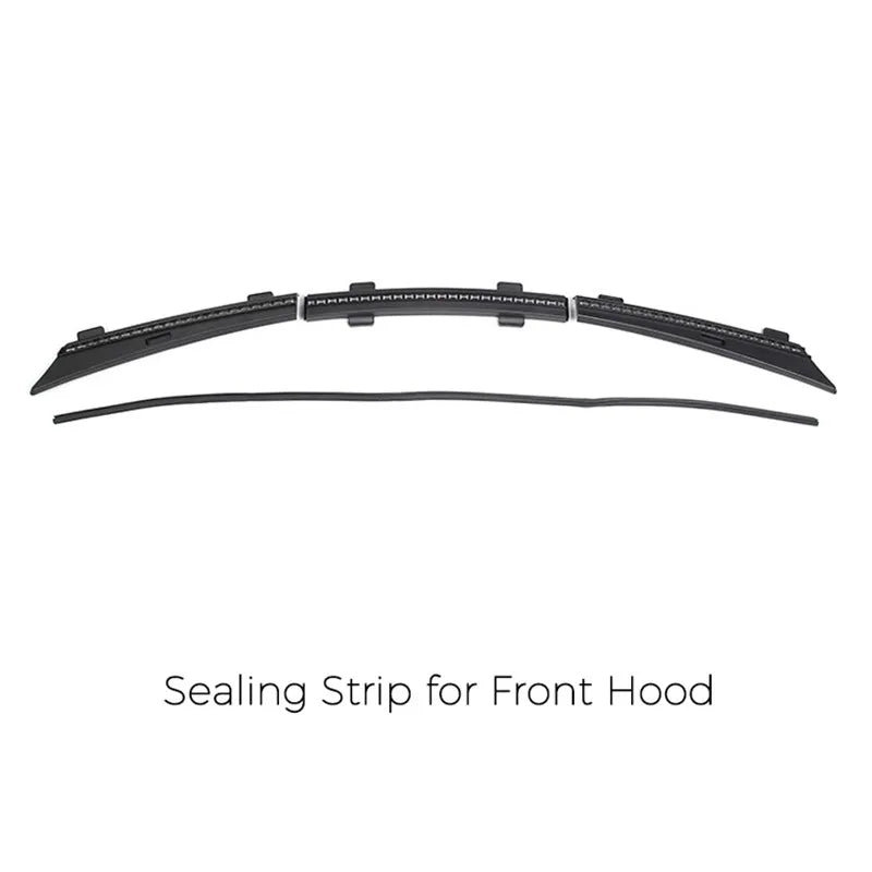Front Waterproof Chassis Cover Water Strip For 18-24 Tesla Model 3 Y Air inlet protective cover modification accessories