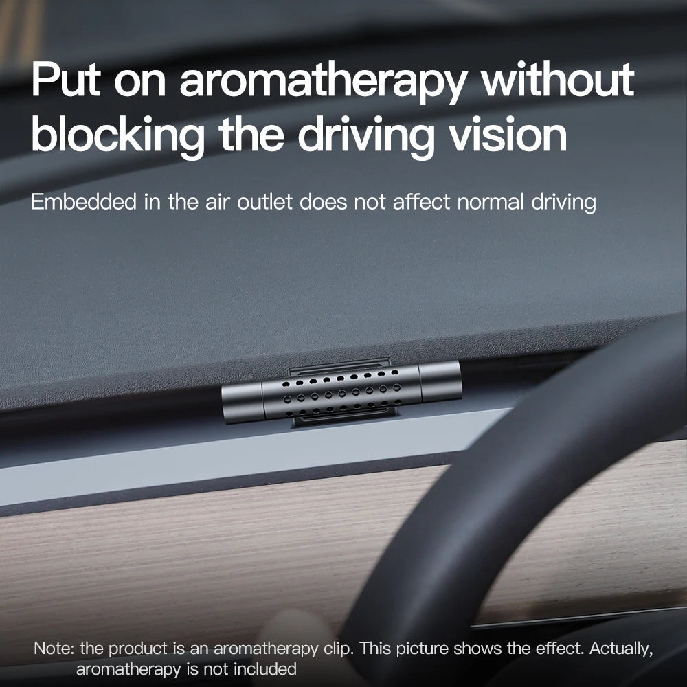 YZ For Tesla Model Y 2021-2024 Air Outlet Aromatherapy Clip Electric Car Interior Car Clip Accessories