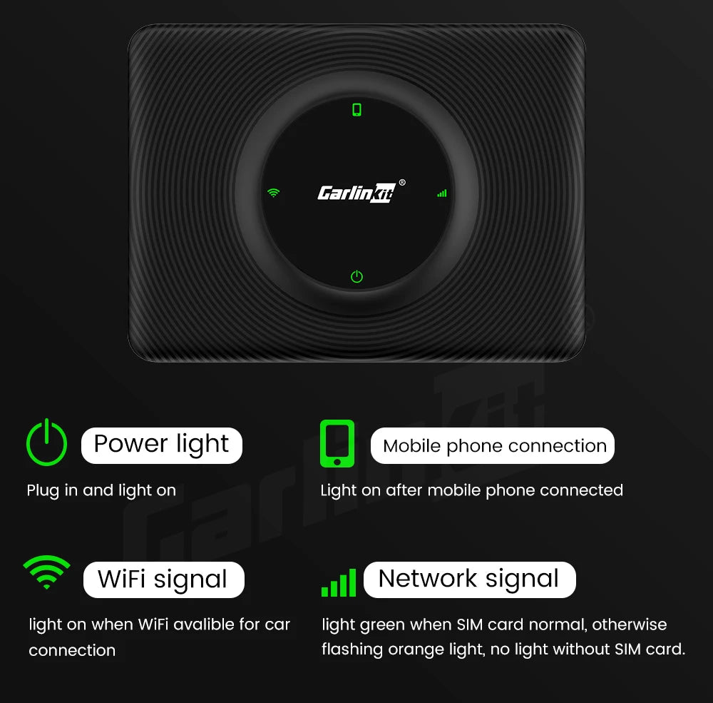 T2C Carlinkit Wireless CarPlay Adapter For Tesla Car Play Wireless Dongle for Model 3 Model Y S X Waze Spotify Android Auto