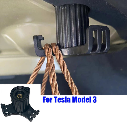For Tesla Model 3 Trunk Hook Grocery Bag Hook Car Pendant Accessories Luggage Compartment Glove Bag Hook