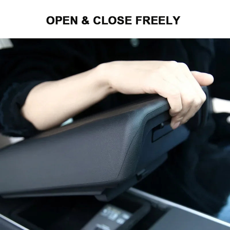 For Tesla Model 3 Y 2023 2024 Juniper 2025 Accessories Armrest Protector Box Cover TPE Center Console Panel Pad Model3 Highland