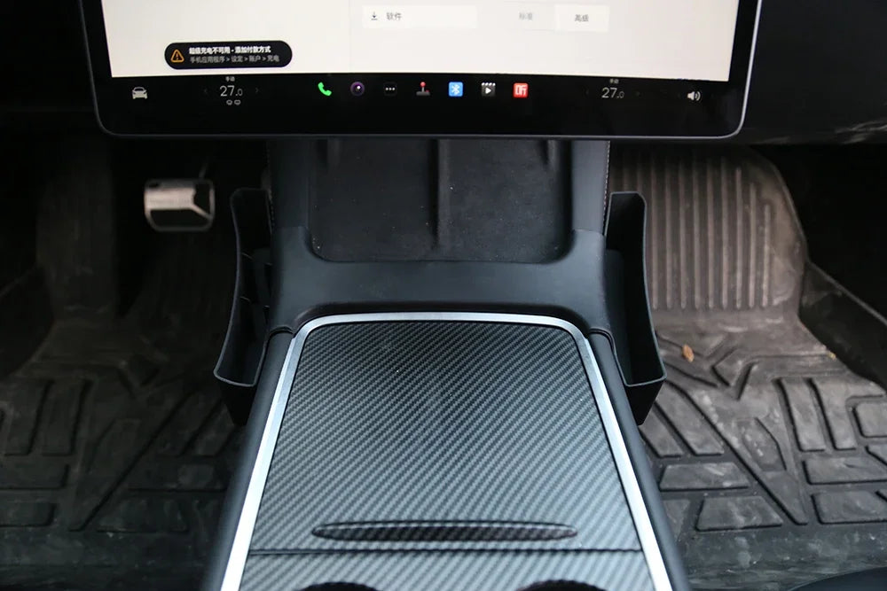 For Tesla Model 3 Y Armrest Both Sides Storage Box Center Console Side Gap Storage Organizer for Tesla Car Interior Modification