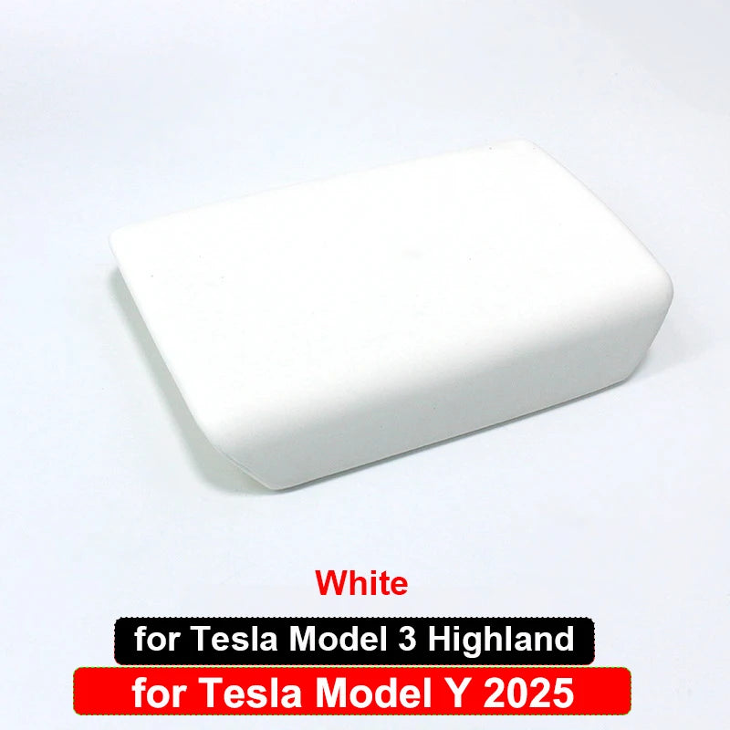 For Tesla Model 3 Y 2023 2024 Juniper 2025 Accessories Armrest Protector Box Cover TPE Center Console Panel Pad Model3 Highland