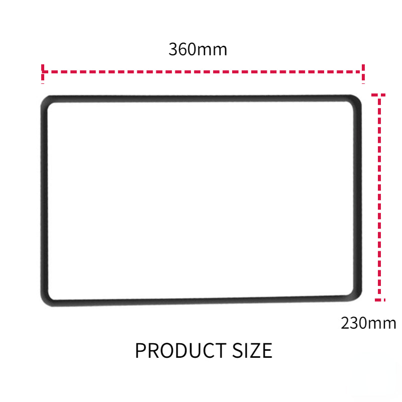 For Tesla Model 3 Y Silicone Protective Frame Edge Cover Central Control Car Accessories Navigation Screen Protector Pink White