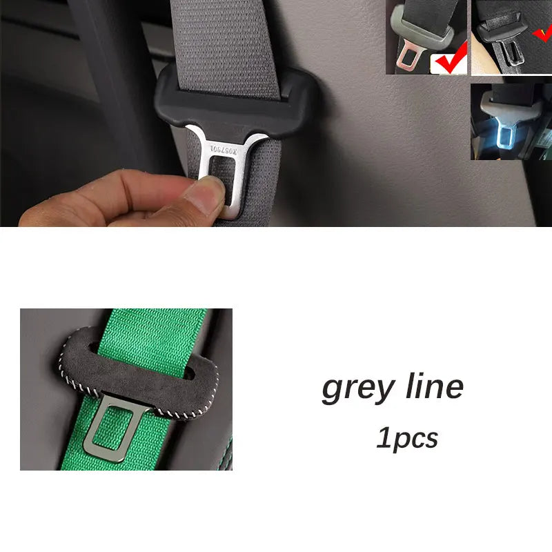 For volvo Audi Kia Skoda BMW Mercedes-Benz Tesla Volkswagen Honda Hyundai Ford  Car Seat Belt Buckle Protector cover accessories