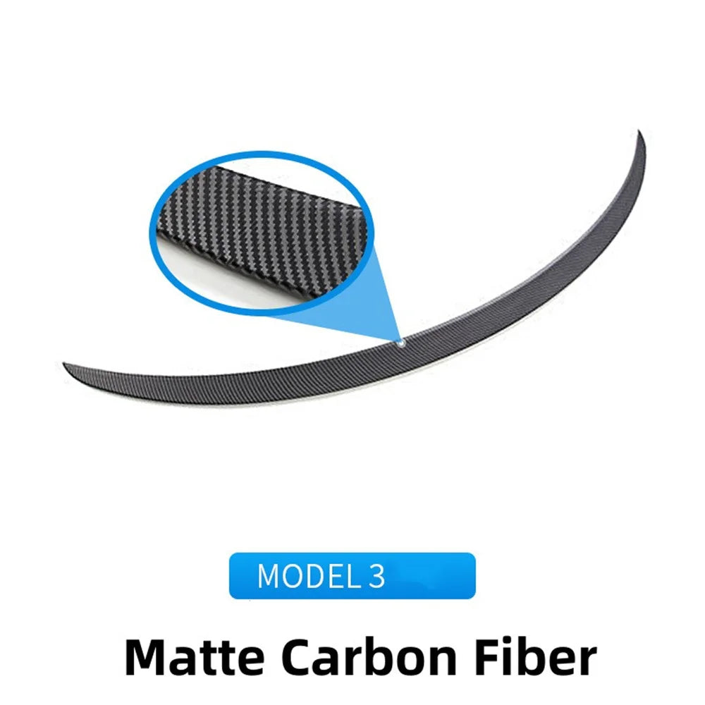 ModelY Juniper 2025 Spoiler Model3 Highland 2024 Accessories Rear Spoilers Wings for Tesla 3/Y 2017-2023 Auto Exterior Parts HOT