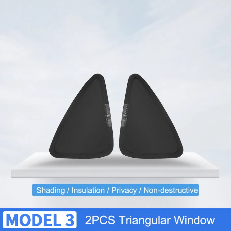 Car Sun Shade for Tesla Model 3 Y 2017-2025 Windshield Sunshade Cover Protector Front Side Window Privacy Blind Shading Kids