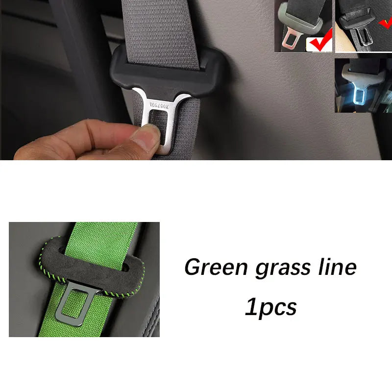 For volvo Audi Kia Skoda BMW Mercedes-Benz Tesla Volkswagen Honda Hyundai Ford  Car Seat Belt Buckle Protector cover accessories