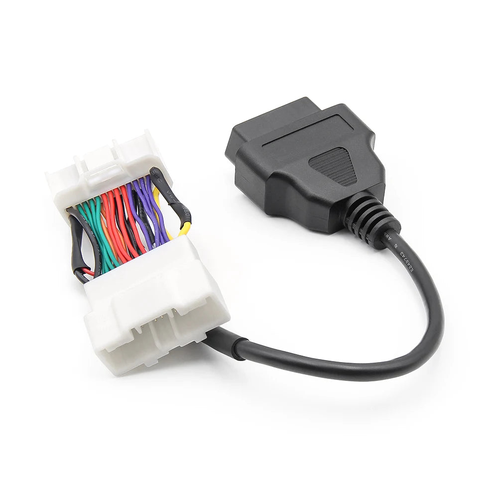New Tesla 26pin to 16pin Connector after January 2019 Tesla Model 3 Y OBD II Diagnostic Harness Electronic Cable