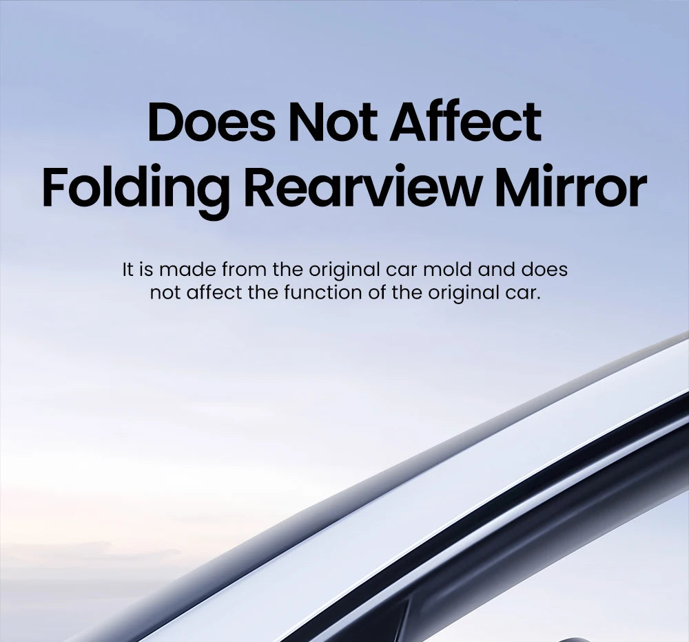 YZ Car Rearview Mirror Protector for Tesla Model 3 Y Highland Juniper 2021-2025 Mirror Protector Vehicle Anti-collision Strip