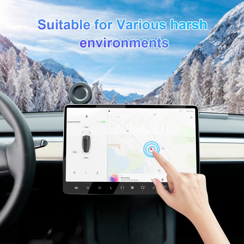 HD Matte Tempered Glass Screen Protector For Tesla Model 3 Y Accessories 2024 2023 2022 Center Display Film Anti-glare